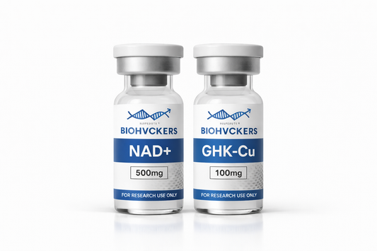 Anti-Ageing Stack (NAD+ 500mg + GHK-Cu 100mg)