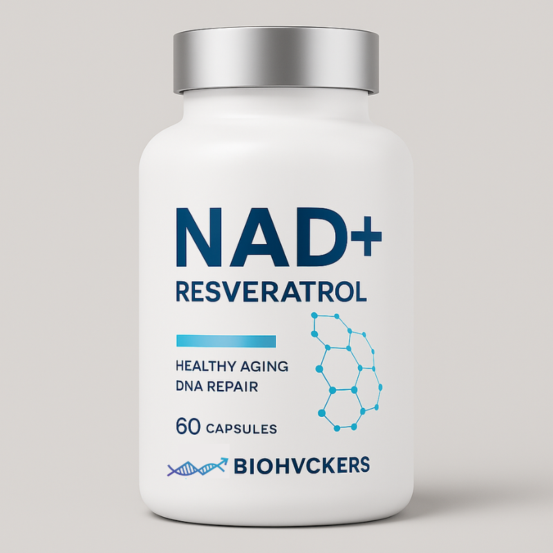 NAD+ Resveratrol Capsules (60 caps)